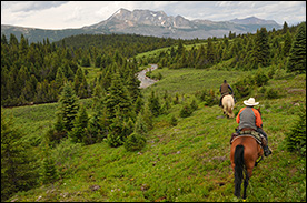 High Country Vacations Trail Rides